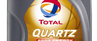 Total Quartz 9000 Energy 5W40 синтетическое 4 л