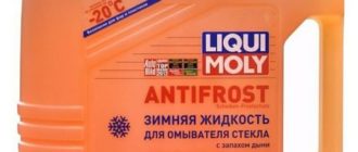 LIQUI MOLY ANTIFROST Scheiben-Frostschutz -20°С, 4 л