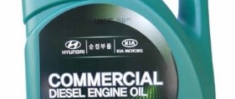 HYUNDAIKIA Commercial diesel engine oil 10W-40 полусинтетическое, 6 л