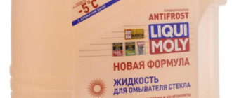 LIQUI MOLY KRISTALLGLAS Scheiben-Reiniger -5°С 4 л