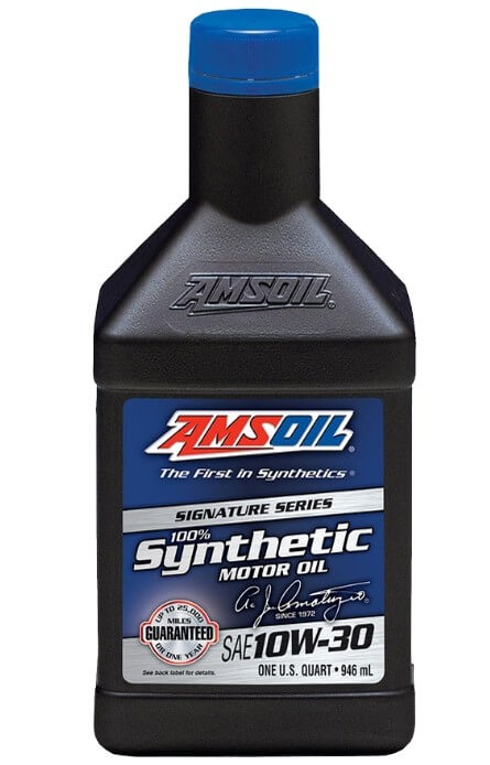 Моторное масло AMSOIL Signature Series Synthetic Motor Oil 10W-30 0.946 л Моторное масло AMSOIL Signature Series Synthetic Motor Oil 10W-30, 946 мл