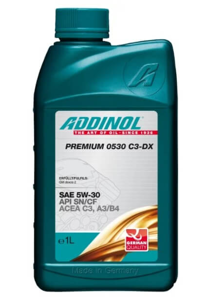 моторное масло ADDINOL Premium 0530 C3-DX SAE 5W-30, 1 л